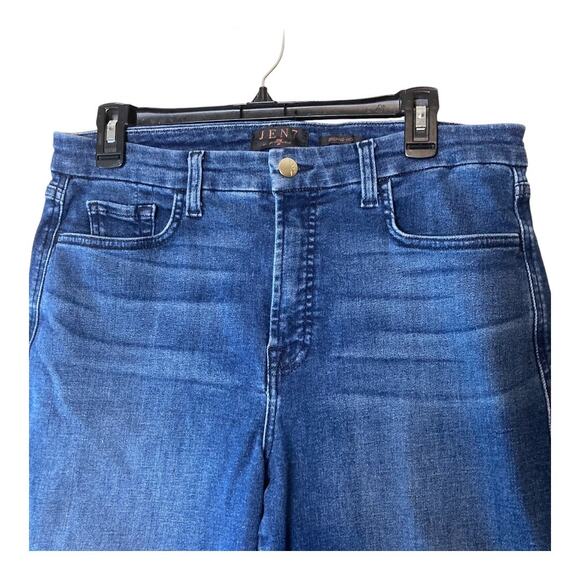 Jen 7 by & For All Mankind Jeans Cropped Kick Size Large (34) - Picture 3 of 9